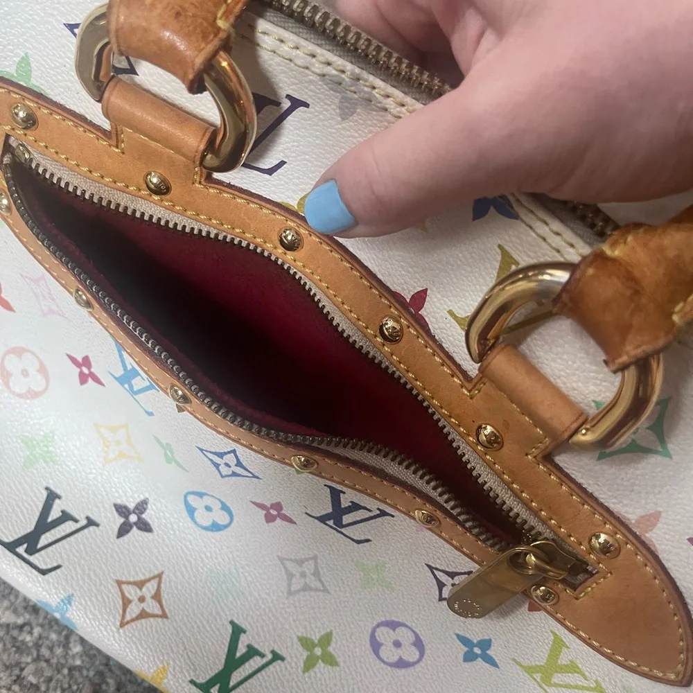 Louis Vuitton Rita Murakami 🌈 Multicolor Vintage Handbag - Picture 9 of 12